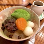 Mitsubachi - 抹茶クリームあんみつ