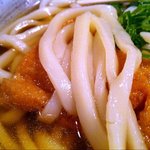 たわらや - きつねうどん　アップ