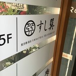 Roppongi Sushi Tatsumi - 看板