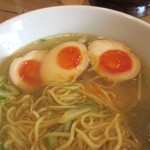 麺屋 大申 - 大申淡麗、麺と汁