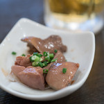 やきとん酒場 マルコ - 2017.7 鳥レバたまり漬け（280円）