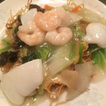 翔園 - 海鮮炒麺（2017,7）