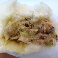 大珍樓 - あつあつフカヒレまんの餡断面