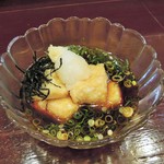 酒肴商店 アジト - 揚げ出汁豆腐(別注)