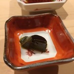 鮨 あらい - アワビ 肝