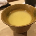 鮨 あらい - トマトの茶碗蒸し