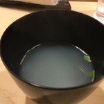 鮨 あらい - しじみ汁