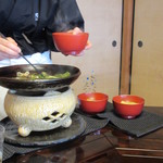 比良山荘 - 次は椀