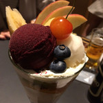 Pafe Kohi Sake Satou - 季節のフルーツ