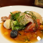 夏野菜のサラダ