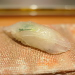 鮨 おさむ - キス昆布締め