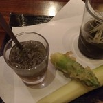 銀座 いっぱし - このアスパラガスがすごい