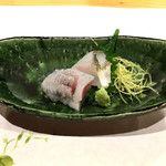 みつ林 - コチとイワシのお造り