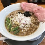 煮干し豚骨らーめん専門店 六郷 - 【2017.7.2】特濃烏賊煮干¥850