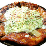 チーズキムチチヂミ