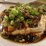 四川曹家官府菜　蜀　 - ピータン豆腐