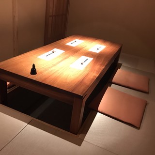 掘りごたつ個室