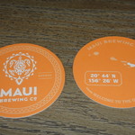 Maui Brewing Company - コースターは派手です。