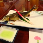 千鳥 - 鮎の塩焼き