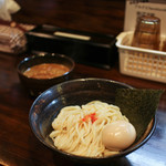 麺座 かたぶつ - 味玉KARA辛つけめん☆