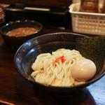 麺座 かたぶつ - 味玉KARA辛つけめん☆