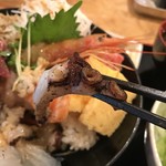 日比野市場鮮魚浜焼きセンター - 炙りタコ