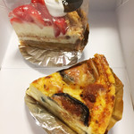 ミワトルテ - いちごのタルトとミートソースのキッシュ