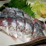 もつ焼 あぶさん - アジ刺