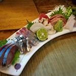 喜作 - 刺身盛り合わせ