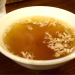 きなり屋 - 炒飯に付いてるスープ