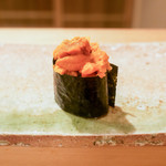 東麻布 天本 - 2017/7_馬糞雲丹