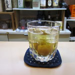 Izakaya Kawa Semi - おかみさん特製の自家製梅酒です！他にも自家製果樹酒あります！