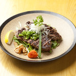 Sakana To Sousaku Ryouri Dan - 牛肉の網焼きステーキおろしソース