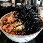 そば処港屋 - 肉そば