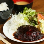 hamba-gusemmontenhassaku - ふわふわハンバーグ定食