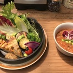 RK GARDEN  - ローズマリー風味のジャガイモのガレットと焼き野菜