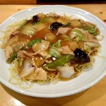 麺処 みどり亭 - 五目あんかけ焼きそば(大)