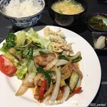 マザーグース - 日替わりランチ：豚しょうが焼き