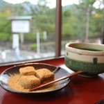 嵐山さくら餅 稲 - わらび餅セット（抹茶）