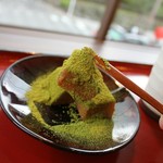 嵐山さくら餅 稲 - 抹茶わらび餅