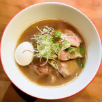 千代橋黄金らーめん ダルマ - いりこらーめん醤油+特製