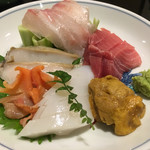 えんどう寿司 - お造り4種盛り