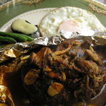 クイーンベル - ハンバーグ￥750