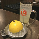 居酒屋 一休 - 生グレープフルーツサワー