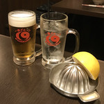 居酒屋 一休 - モルツ / 生グレープフルーツサワー