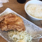 麺や虎鉄 - 170628水　北海道　麺や虎鉄手稲店　ざんぎ定食