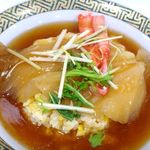 牡丹園 - フカヒレ姿煮込スープ炒飯(胸びれ1/2枚)
