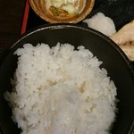 串と酒 吉助 - ご飯と漬物