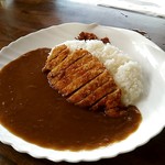 北斗星工芸カフェレストラン - 1080円のカツカレー。