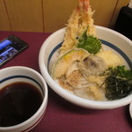 かもめ - 海老天ぶっかけ